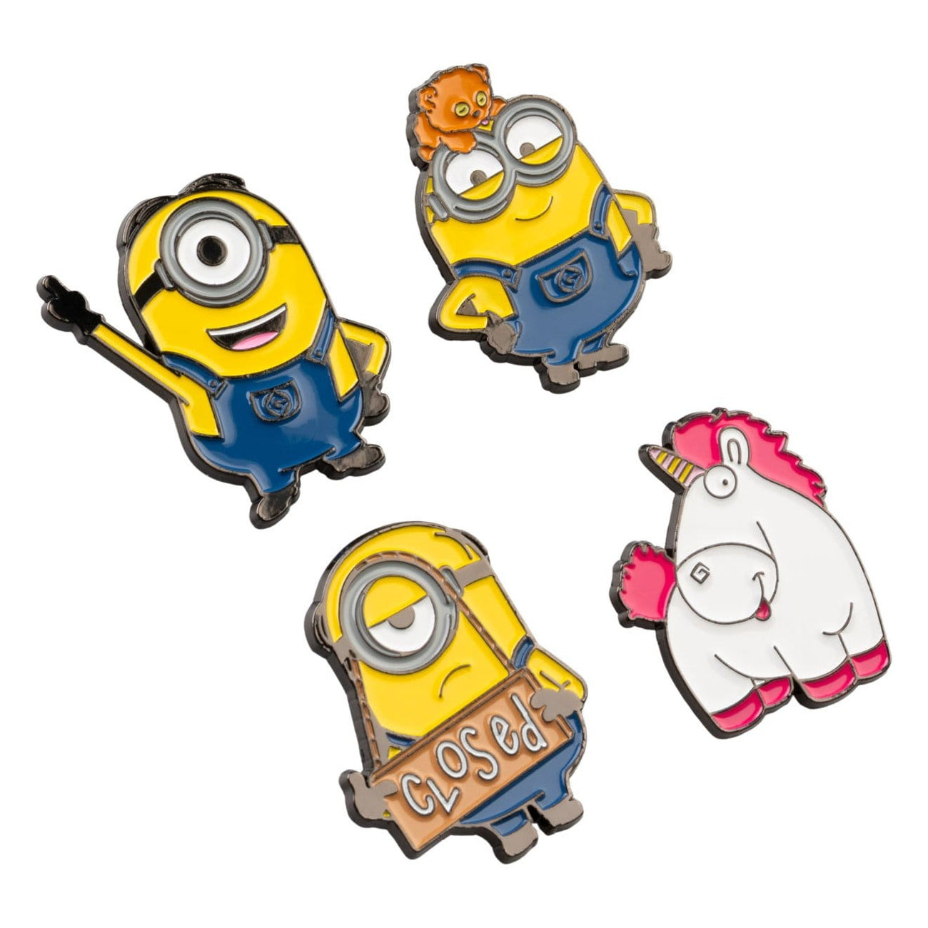 Produktbild Minions Ansteck-Pins 4er Set
