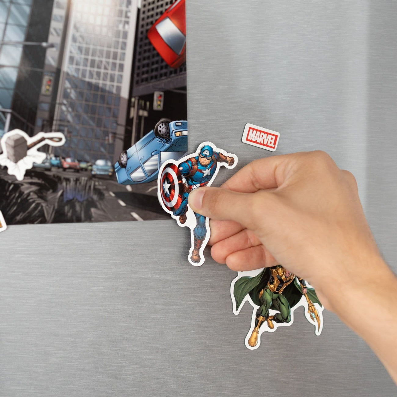 Produktbild Marvel Stanzmagnet-Set Avengers