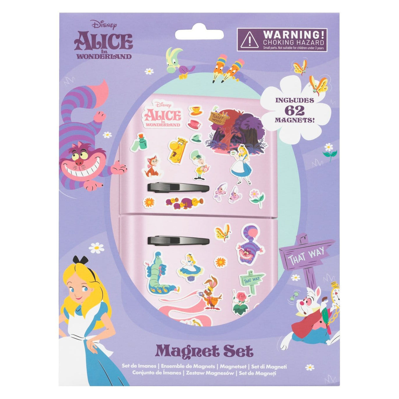 Produktbild Disney Alice im Wunderland Stanzmagnet-Set
