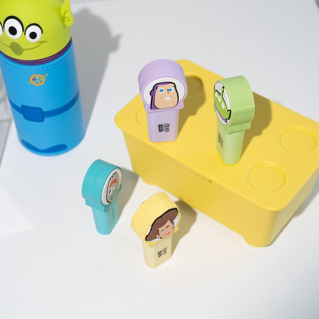 Produktbild Toy Story Textmarker mit Toppern 4er Set