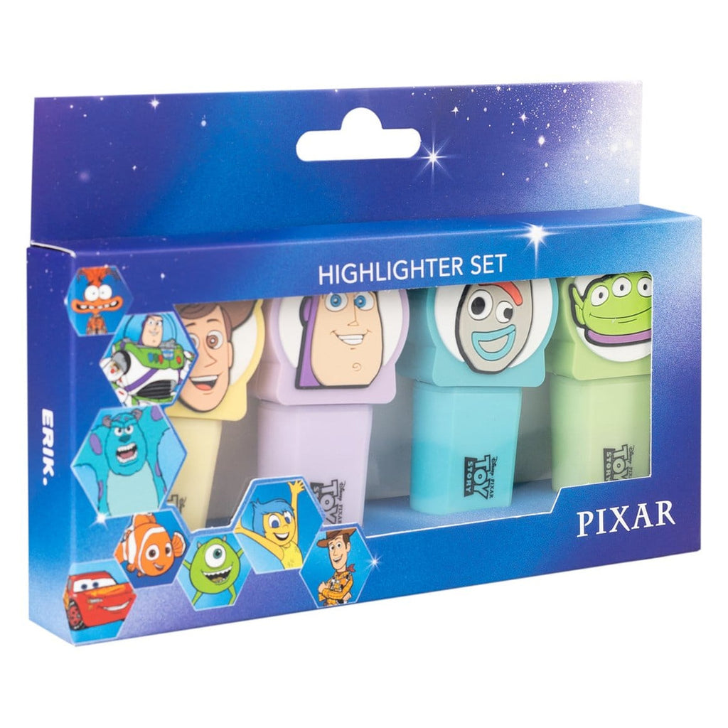 Produktbild Toy Story Textmarker mit Toppern 4er Set