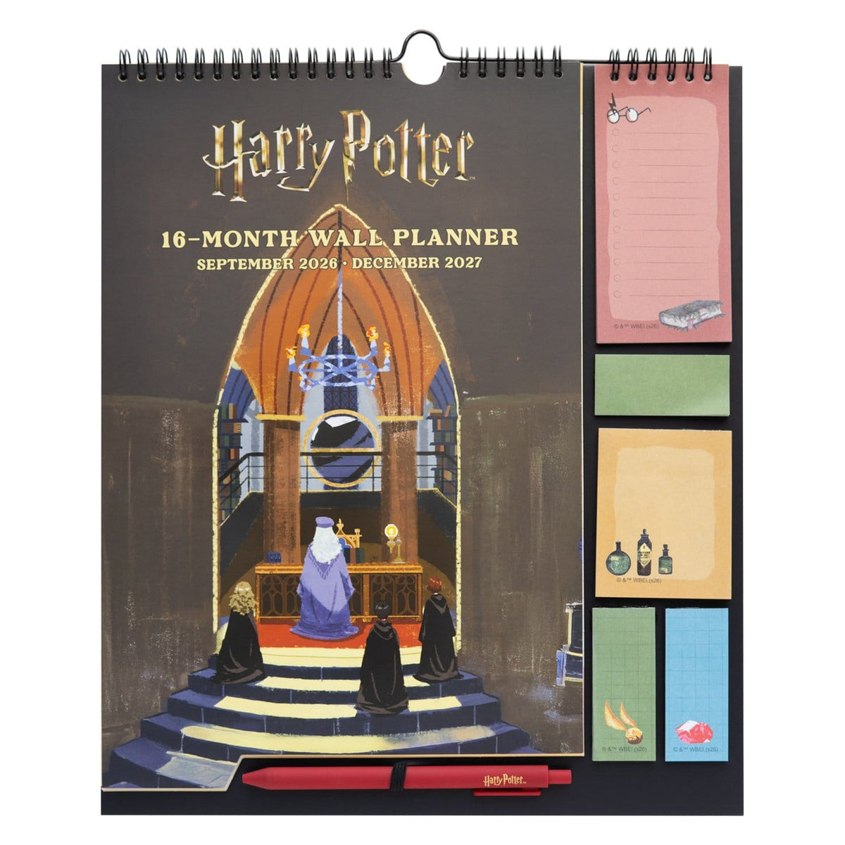 Produktbild Harry Potter Wand-Planer 2026/27 30 x 34 cm
