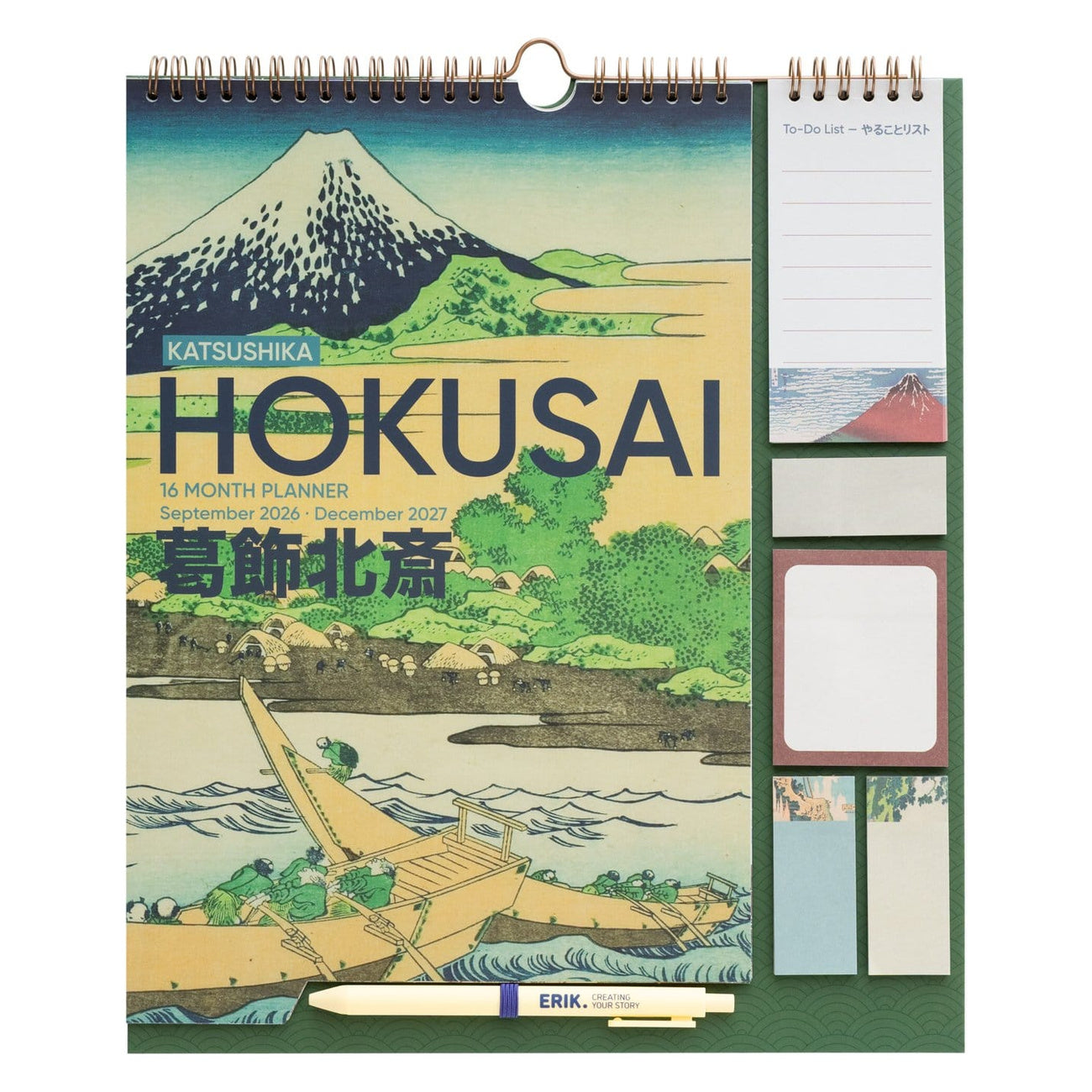Produktbild Hokusai Wand-Planer 2026/27 30 x 34 cm