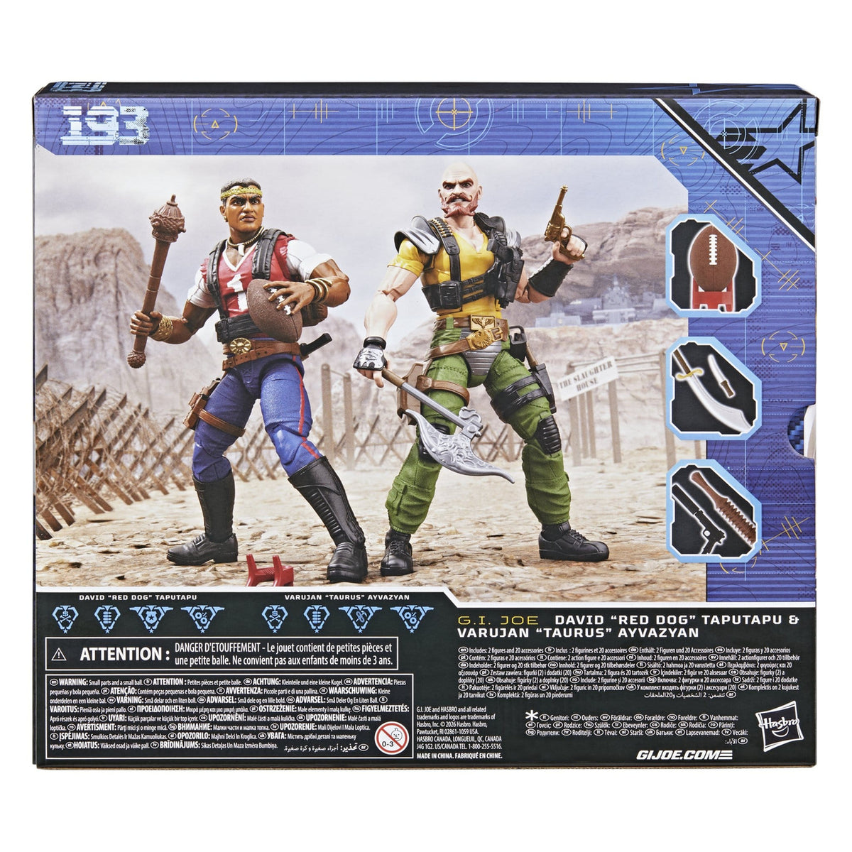 Produktbild G.I. Joe Classified Series Actionfiguren 2er-Pack #193