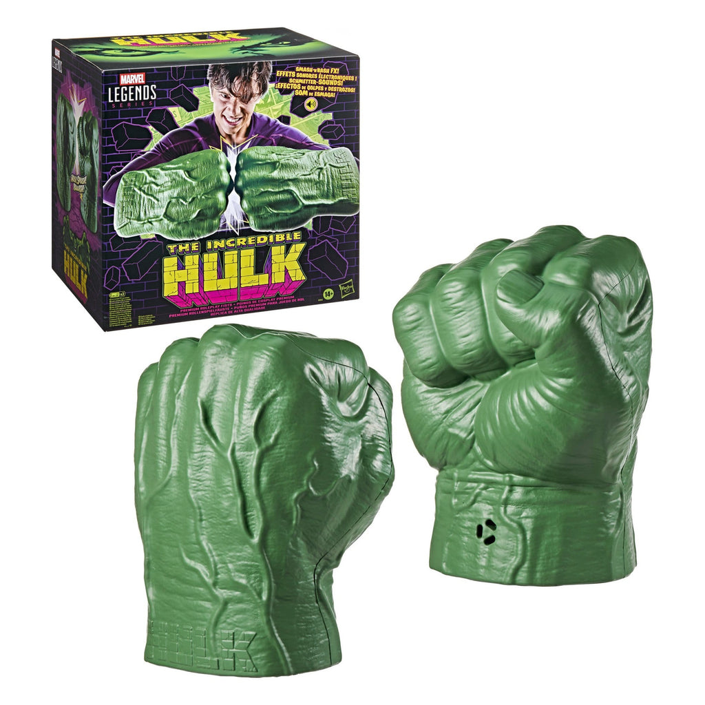 Produktbild The Incredible Hulk Marvel Legends Premium Roleplay-Fäuste