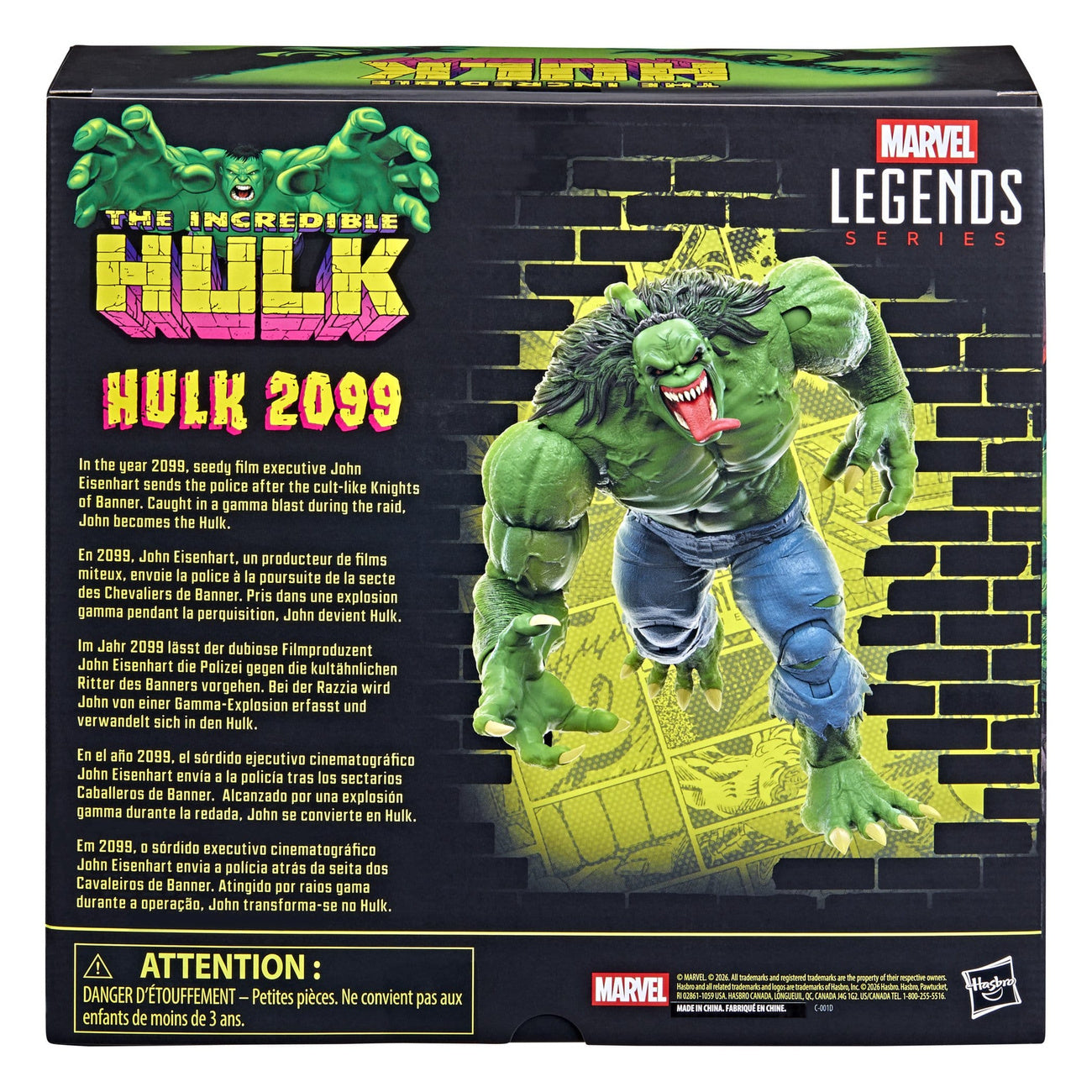 Produktbild The Incredible Hulk Marvel Legends Actionfigur Hulk 2099 15