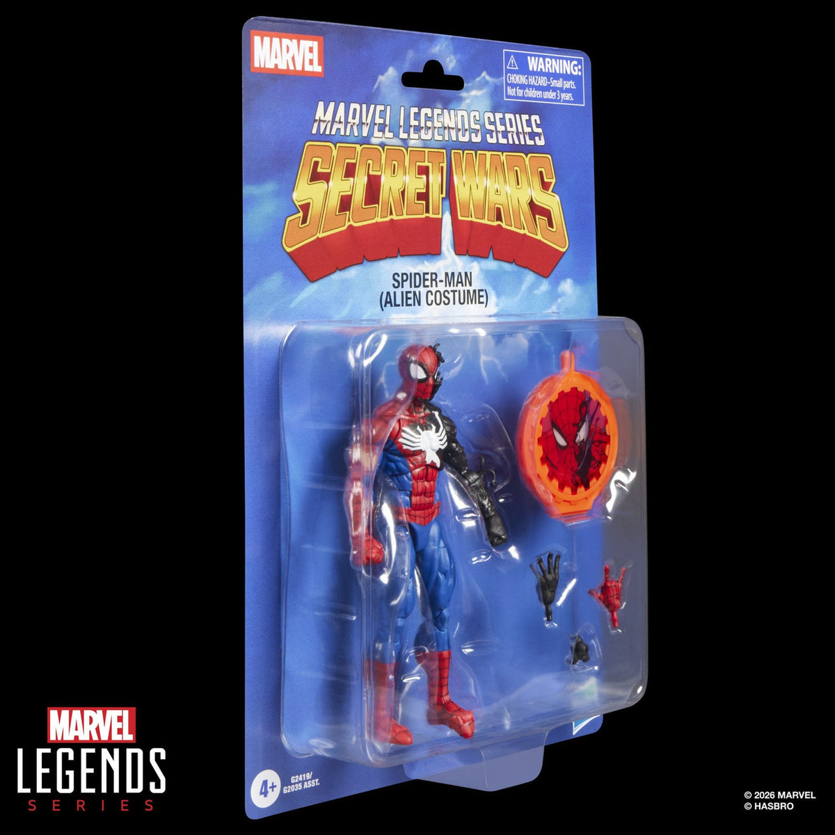 Produktbild Secret Wars Marvel Legends Actionfigur Spider-Man (Alien