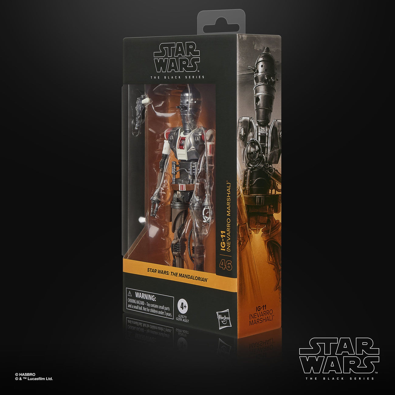 Produktbild Star Wars: The Mandalorian Black Series Actionfigur IG-11