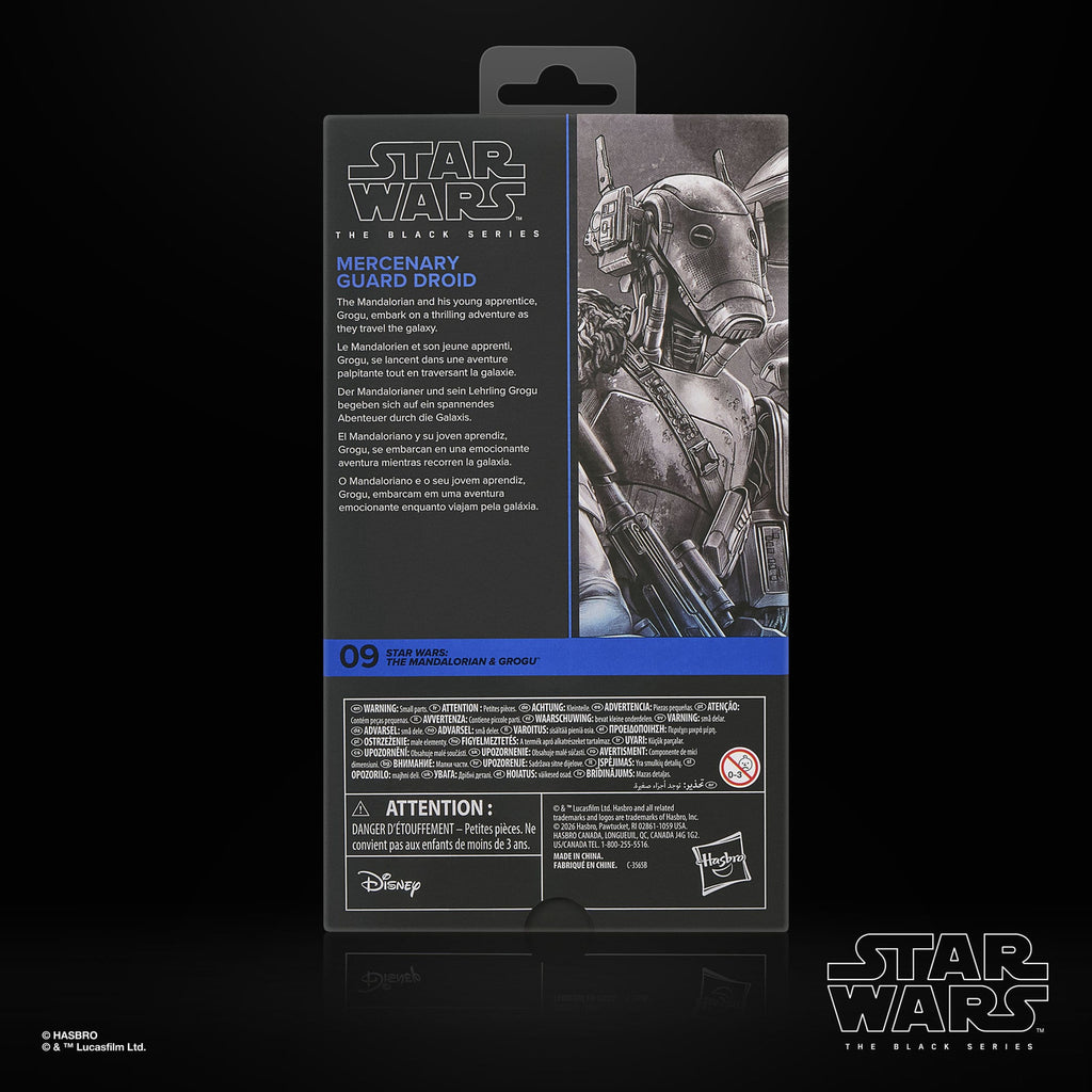 Produktbild Star Wars: The Mandalorian & Grogu Black Series Actionfigur