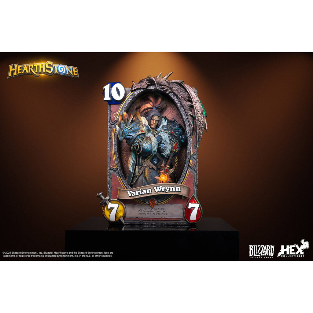 Produktbild Hearthstone 3D Art Frame Statue Varian Wrynn 31 cm