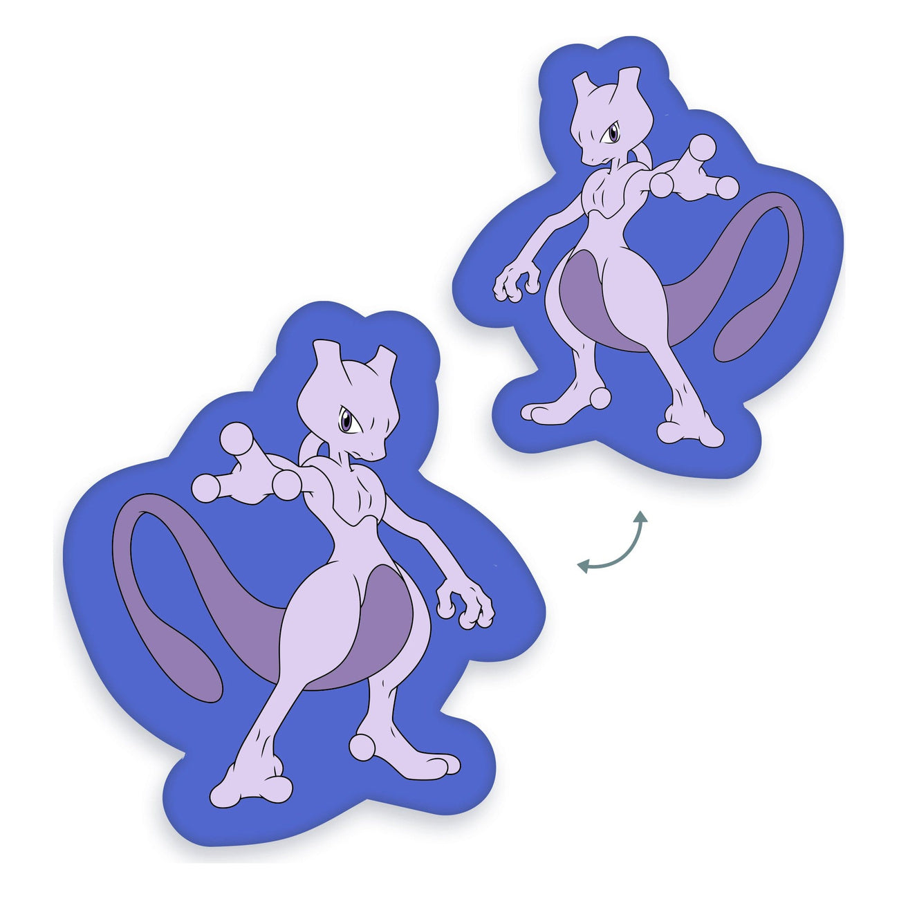 Produktbild Pokémon Dekokissen Mewtu 36 cm