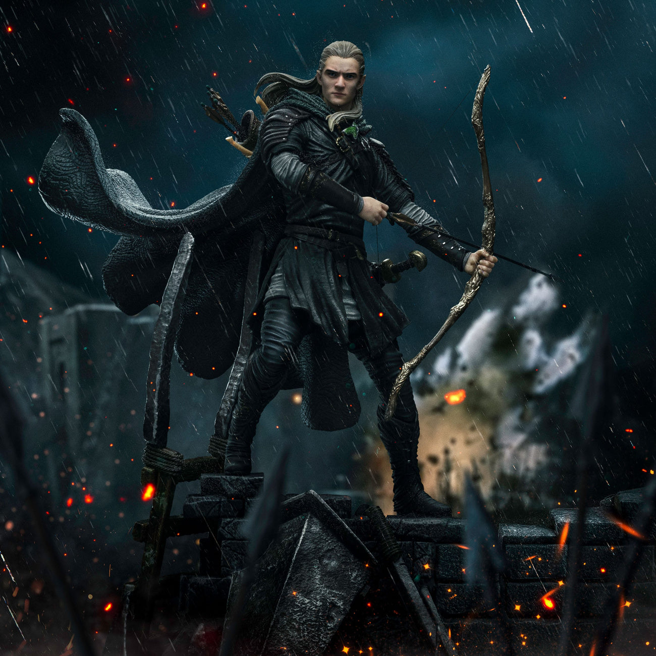 Produktbild Der Herr der Ringe Art Scale Statue 1/10 Legolas Unleashed