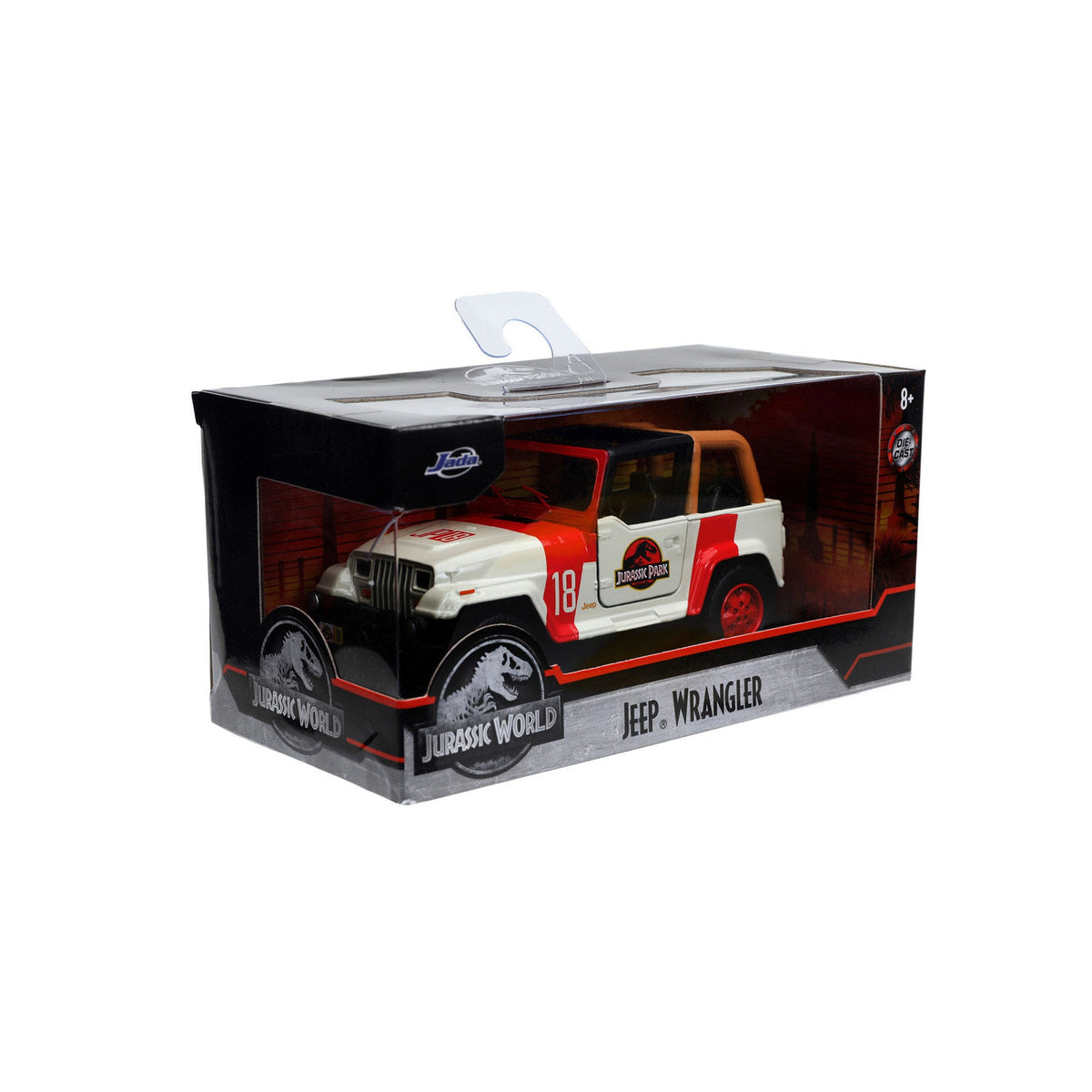 Produktbild Jurassic World Diecast Modell 1/32 Jeep Wrangler