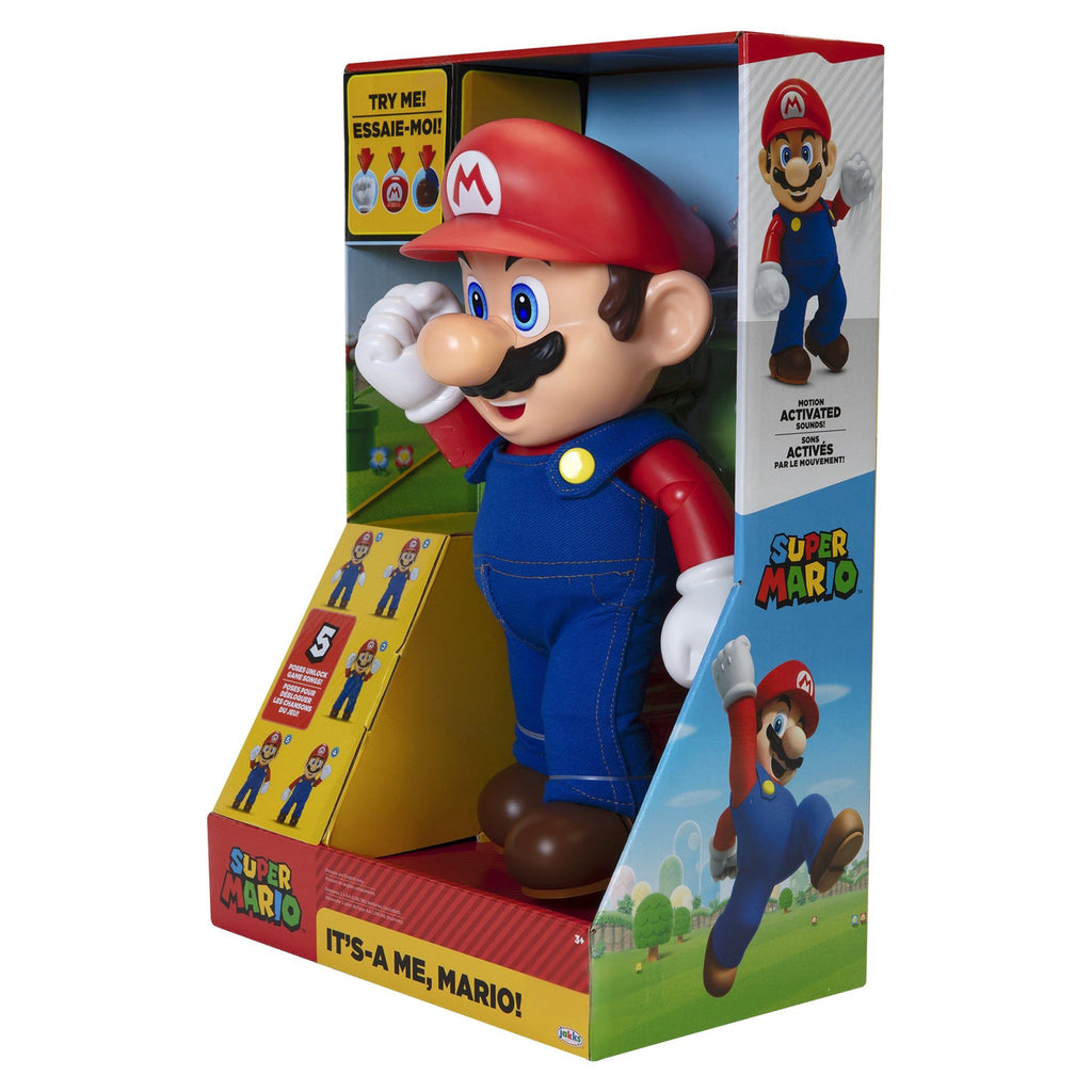 Produktbild Super Mario Sprechende Actionfigur It's-A Me! Mario 36 cm