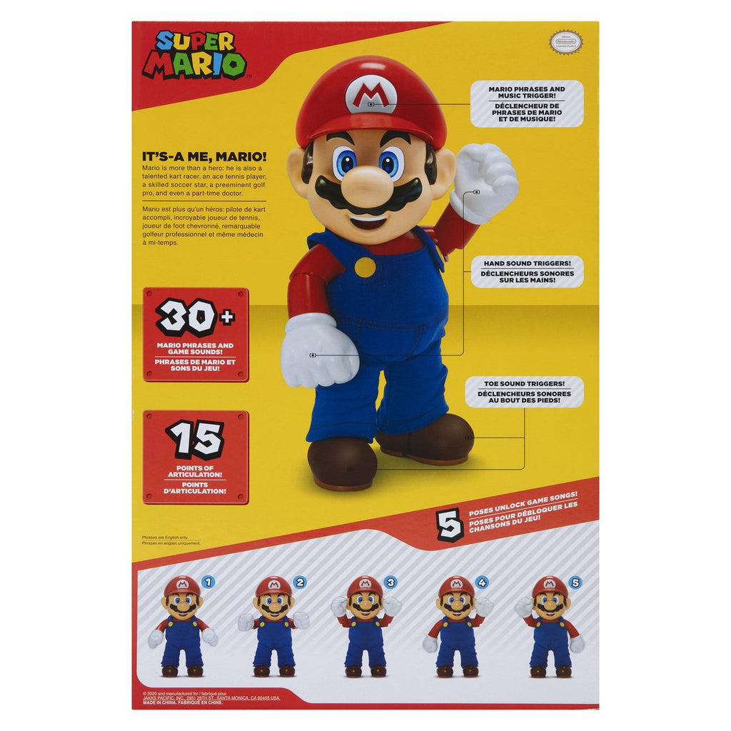 Produktbild Super Mario Sprechende Actionfigur It's-A Me! Mario 36 cm