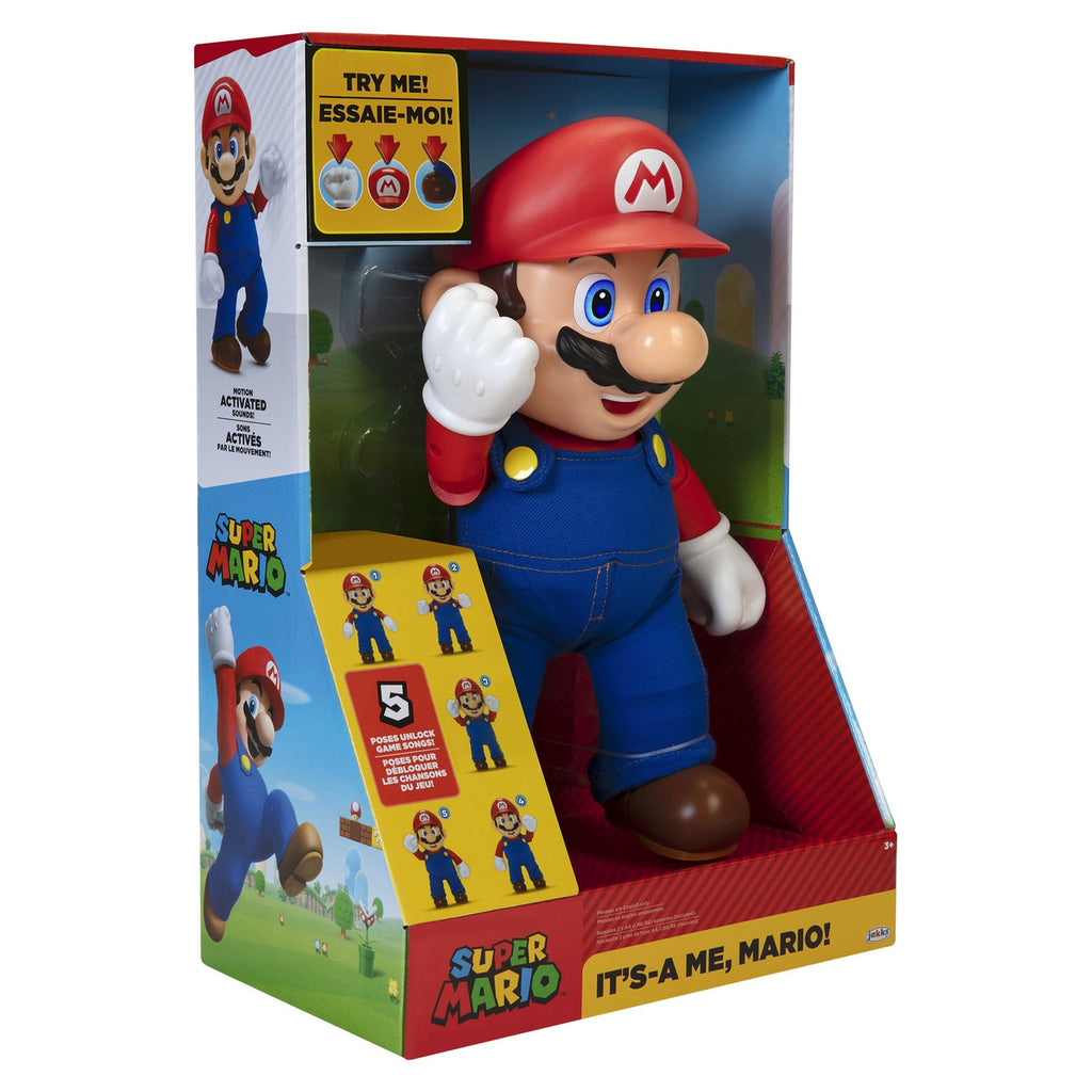 Produktbild Super Mario Sprechende Actionfigur It's-A Me! Mario 36 cm