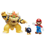 Product image World of Nintendo Action Figures 3-Pack Mario vs. Bowser