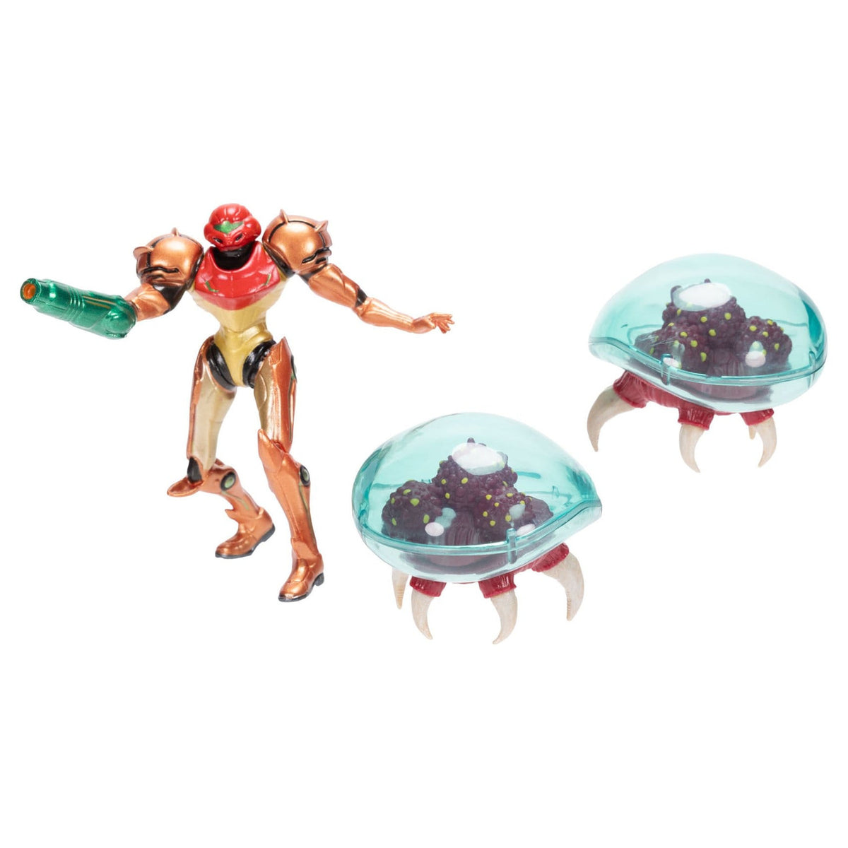 Produktbild World of Nintendo Metroid Minifiguren 3er-Pack Samus Bounty