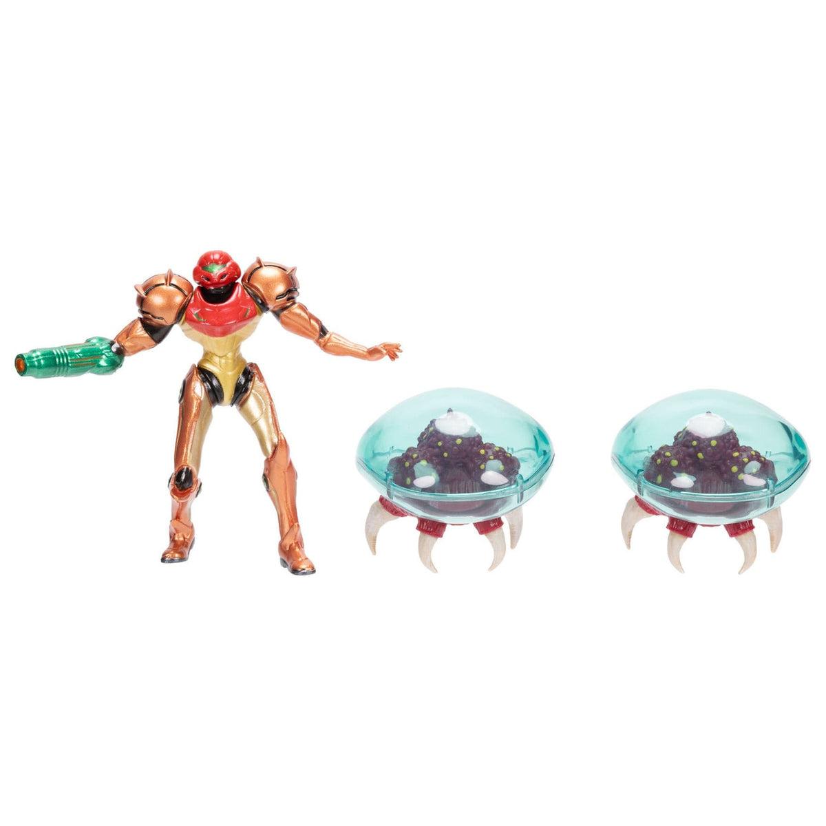 Produktbild World of Nintendo Metroid Minifiguren 3er-Pack Samus Bounty