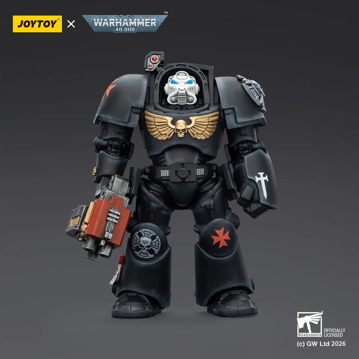 Produktbild Warhammer 40,000 Actionfigur Black Templars Terminator 2