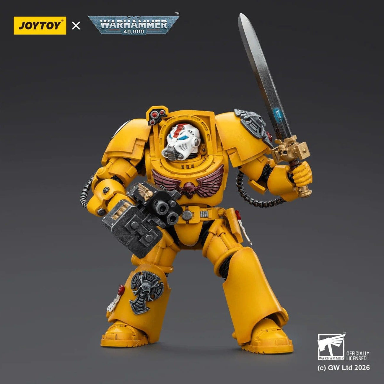 Produktbild Warhammer 40,000 Actionfigur Imperial Fists Terminator 1