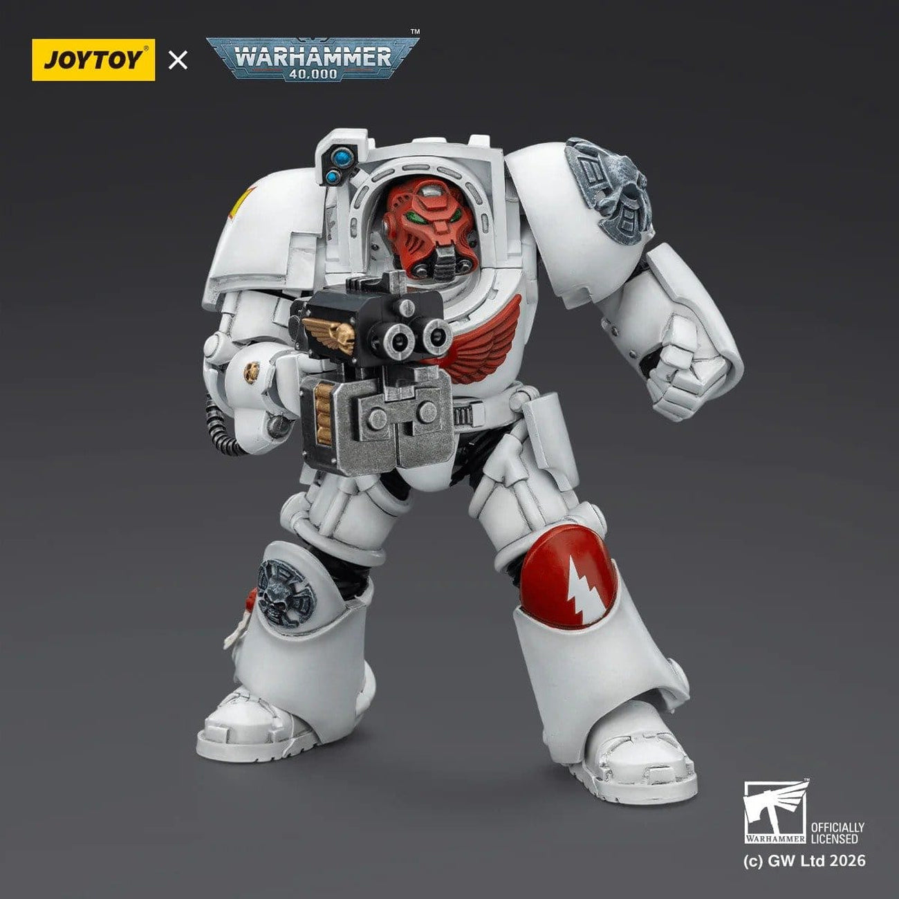 Produktbild Warhammer 40,000 Actionfigur White Scars Terminator 2 with
