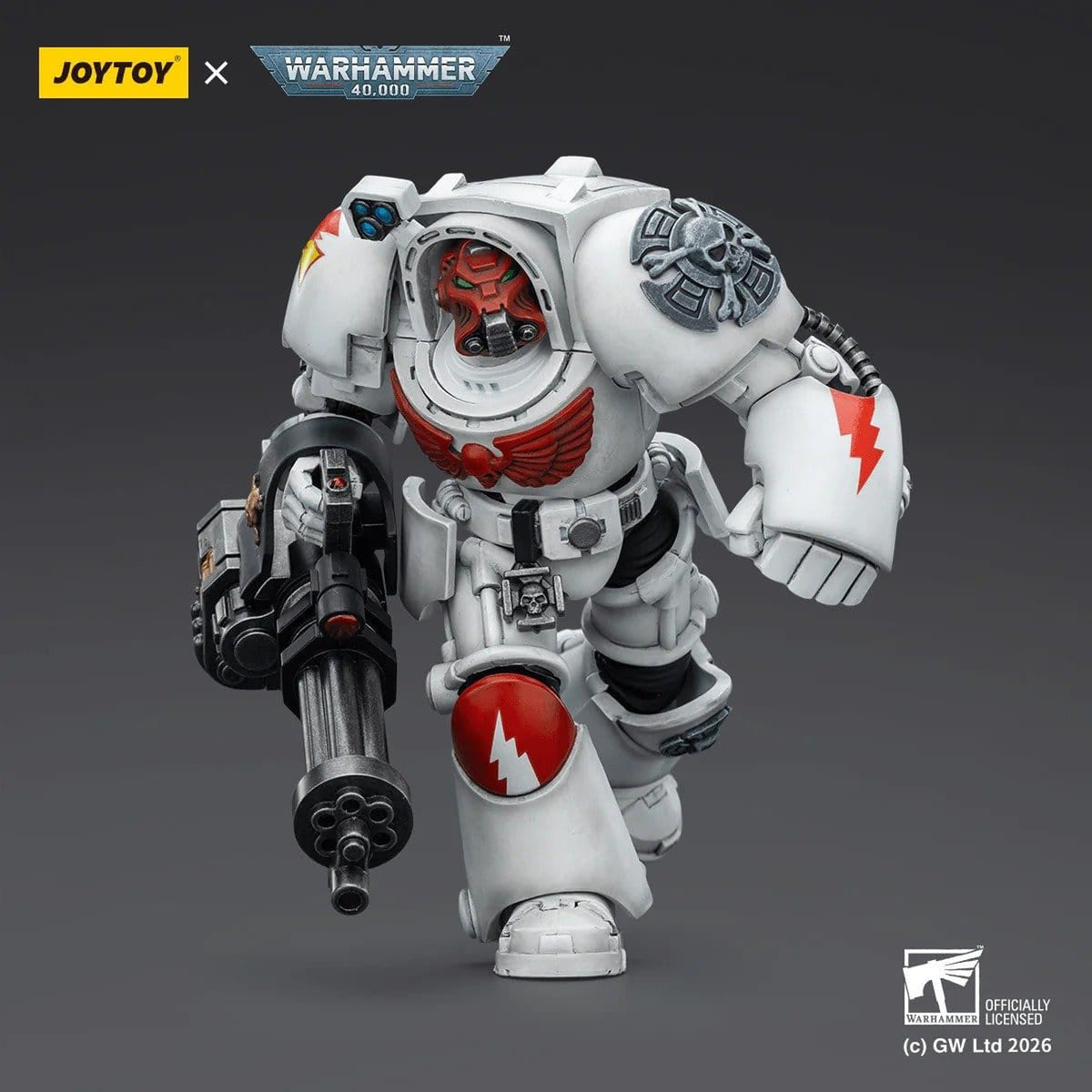 Produktbild Warhammer 40,000 Actionfigur White Scars Terminator 3 with