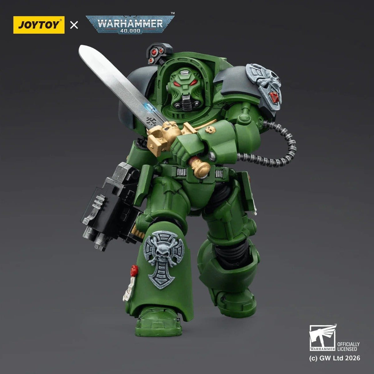 Produktbild Warhammer 40,000 Actionfigur Salamanders Terminator 1 with