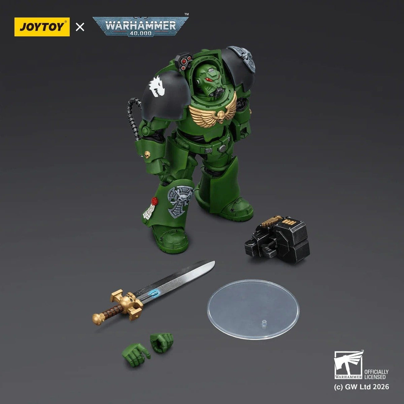Produktbild Warhammer 40,000 Actionfigur Salamanders Terminator 1 with