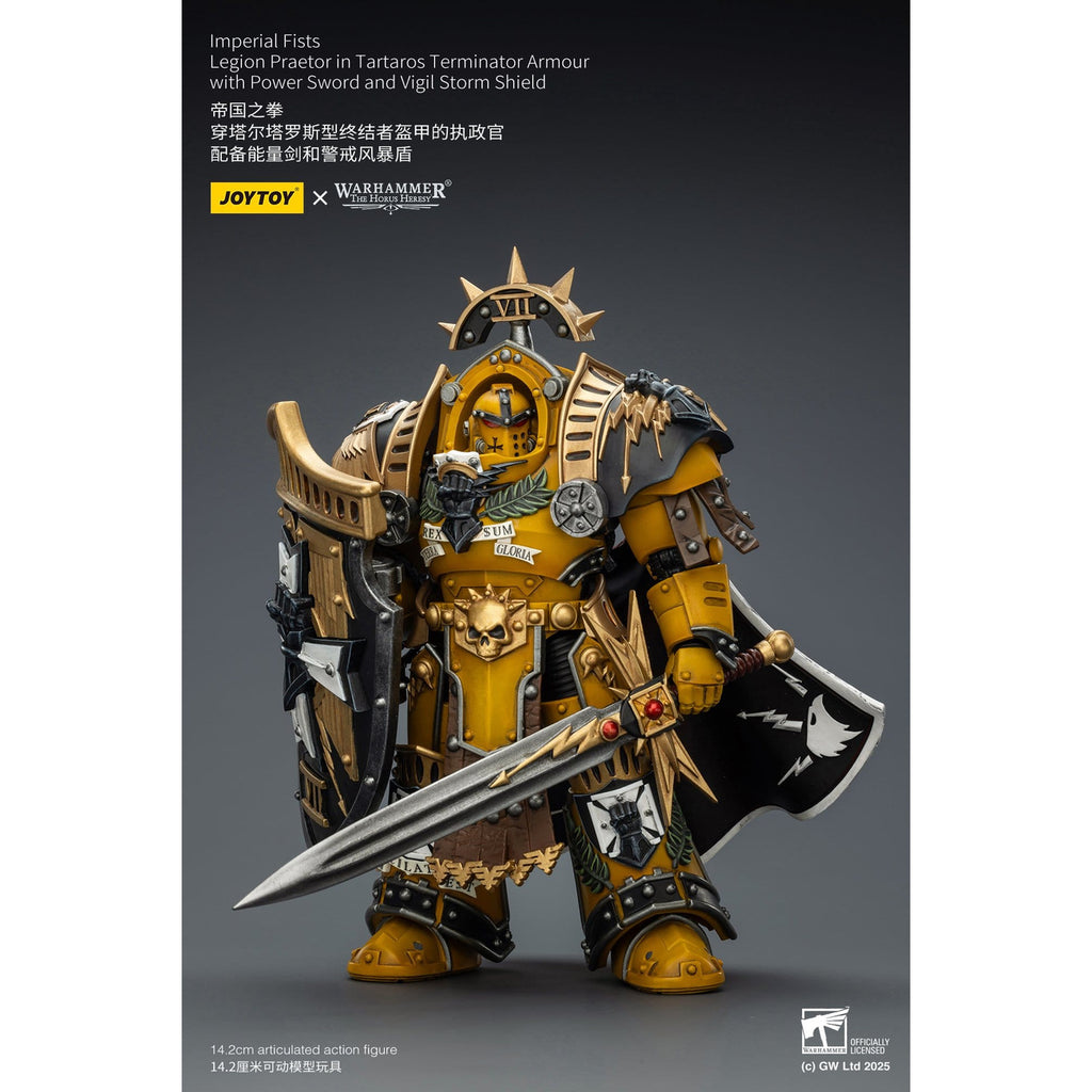 Produktbild Warhammer Imperial Fists Actionfigur Legion Praetor in