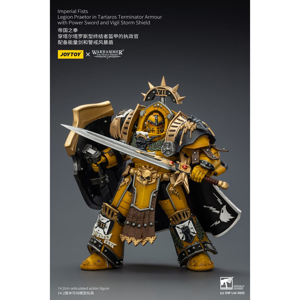 Produktbild Warhammer Imperial Fists Actionfigur Legion Praetor in