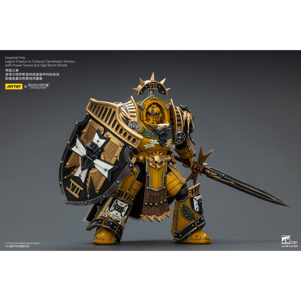 Produktbild Warhammer Imperial Fists Actionfigur Legion Praetor in