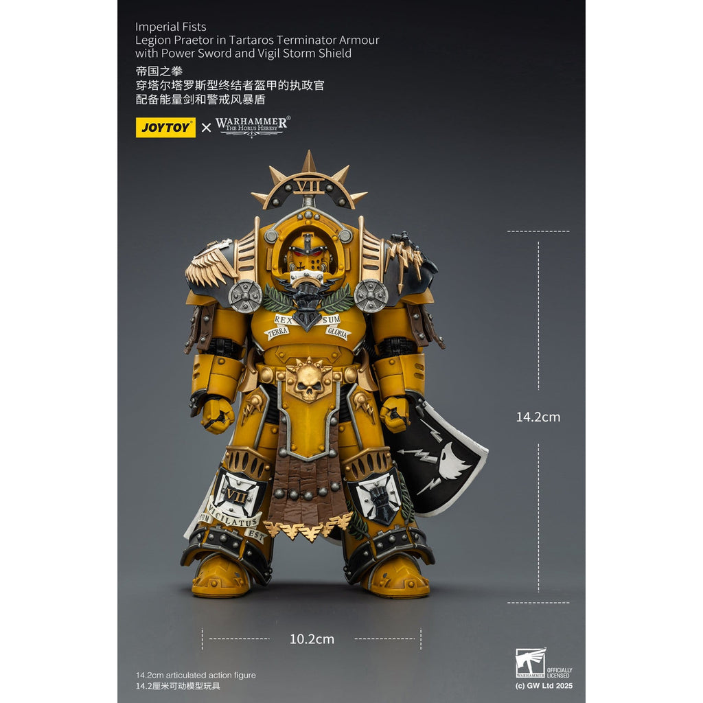 Produktbild Warhammer Imperial Fists Actionfigur Legion Praetor in