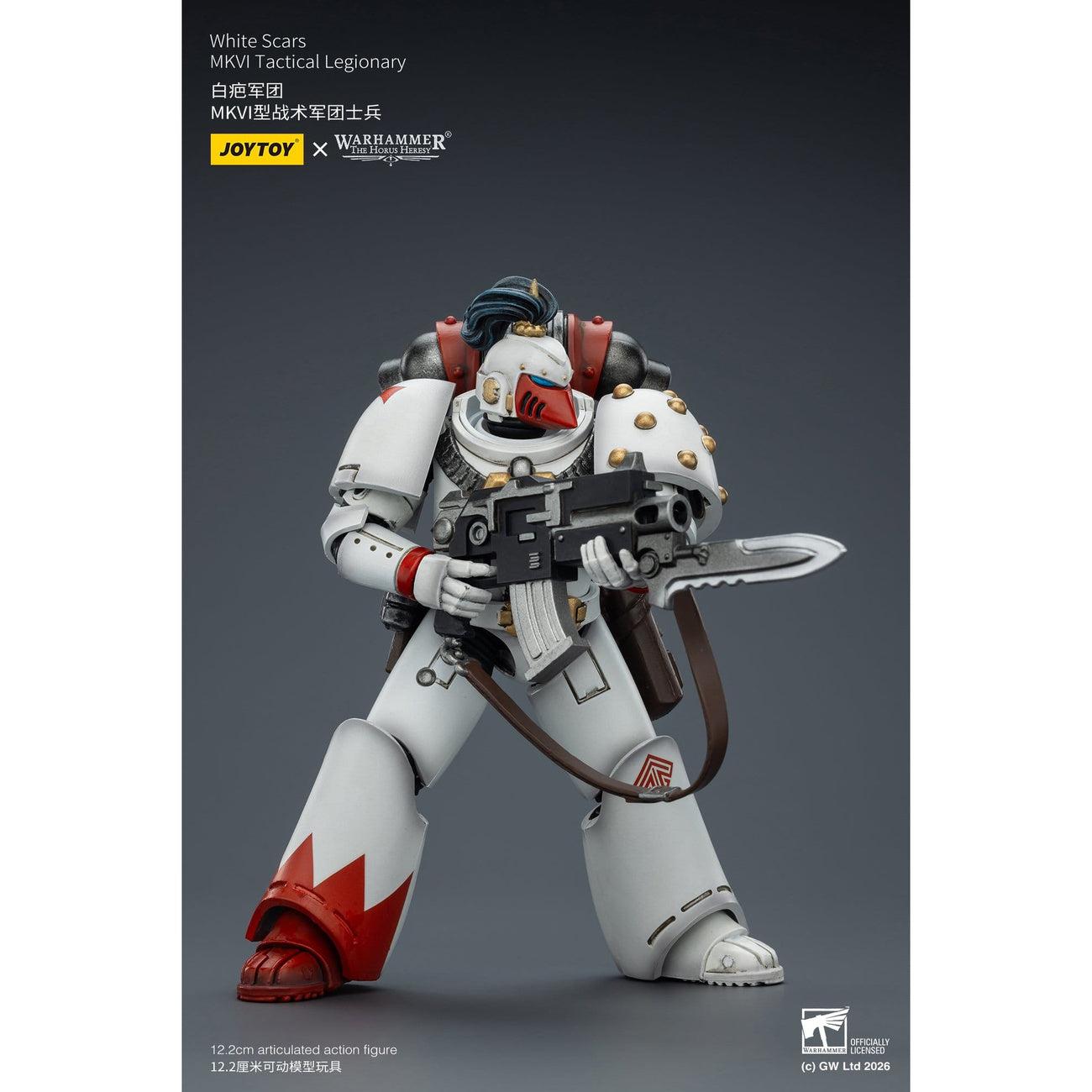 Produktbild Warhammer The Horus Heresy Actionfigur White Scars MKVI