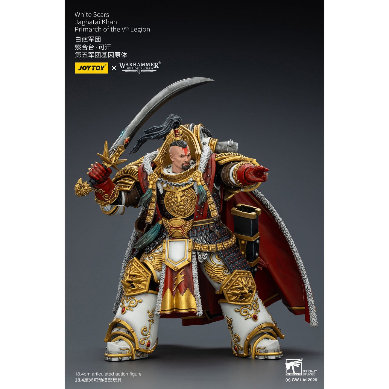 Produktbild Warhammer The Horus Heresy Actionfigur White Scars Jaghatai