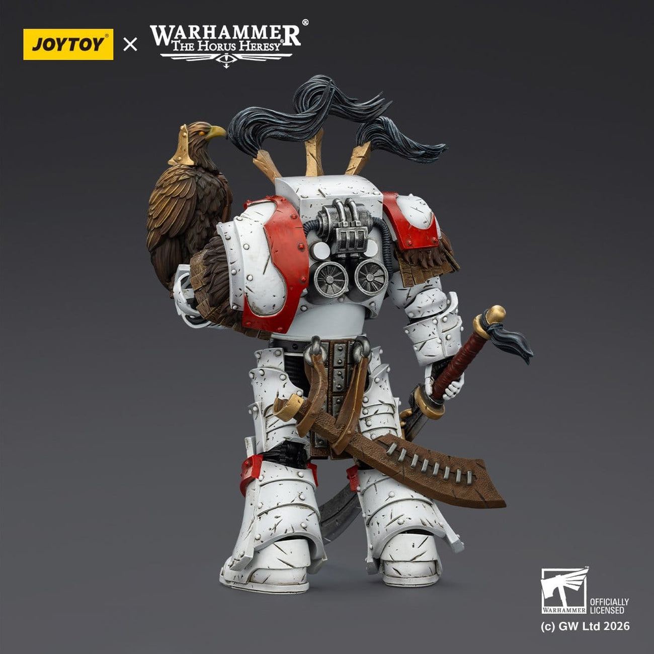 Produktbild Warhammer 40,000 Actionfigur White Scars Legion Praetor in