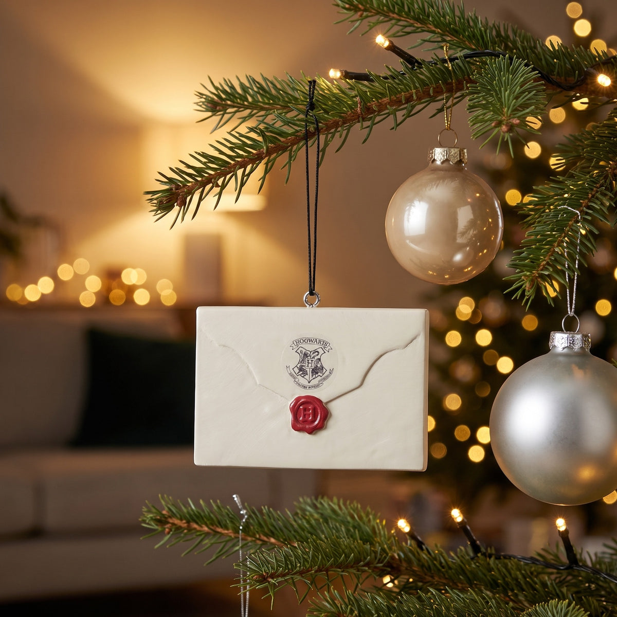 Produktbild Harry Potter - Hogwarts Brief Weihnachtsbaum-Schmuck
