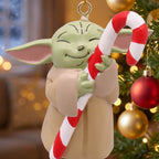 Produktbild Grogu Candy Cane Weihnachtsbaum-Schmuck - Star Wars The Mandalorian