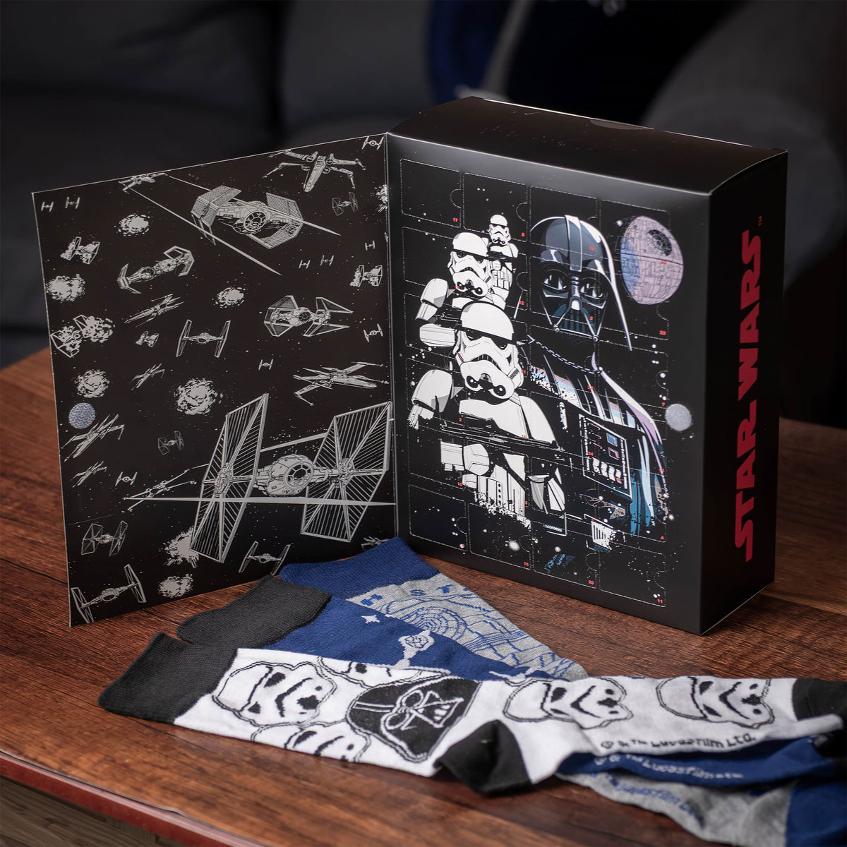 Produktbild Star Wars - Darth Vader Socken Adventskalender - 40-46