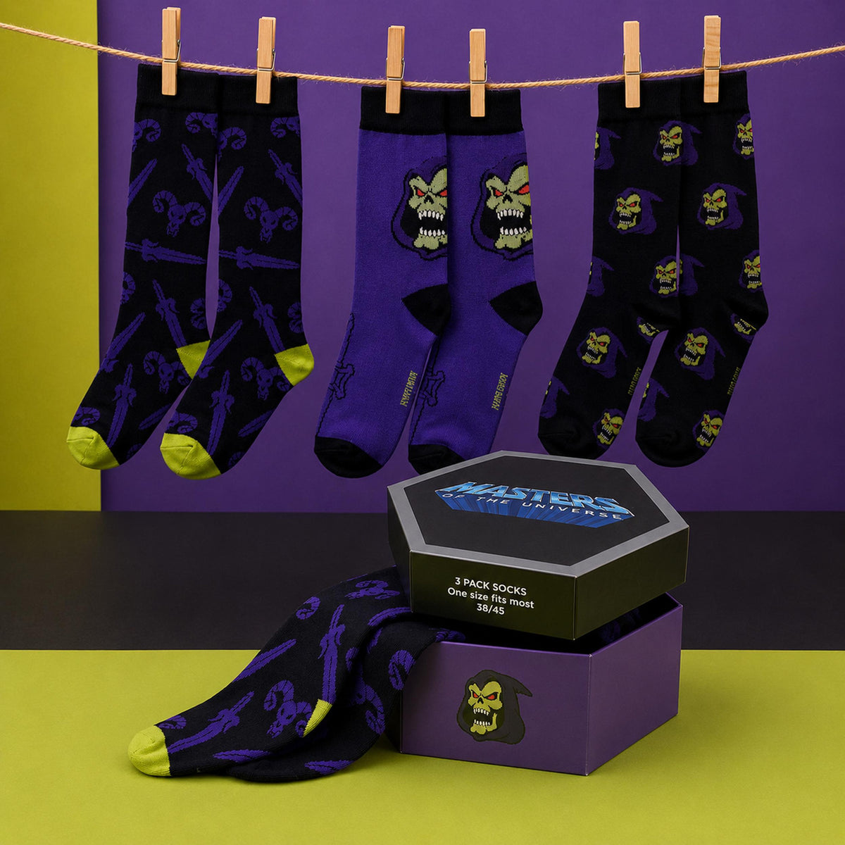 Product image Masters of the Universe - 3-Pack Socks Set