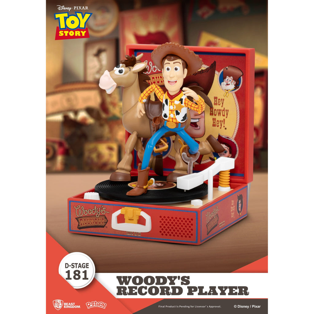 Produktbild Toy Story Record Player Series PVC Figur Woody's Record