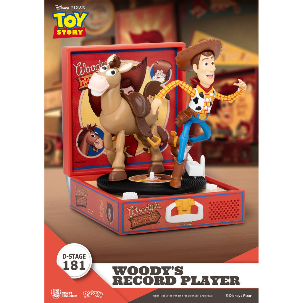 Produktbild Toy Story Record Player Series PVC Figur Woody's Record
