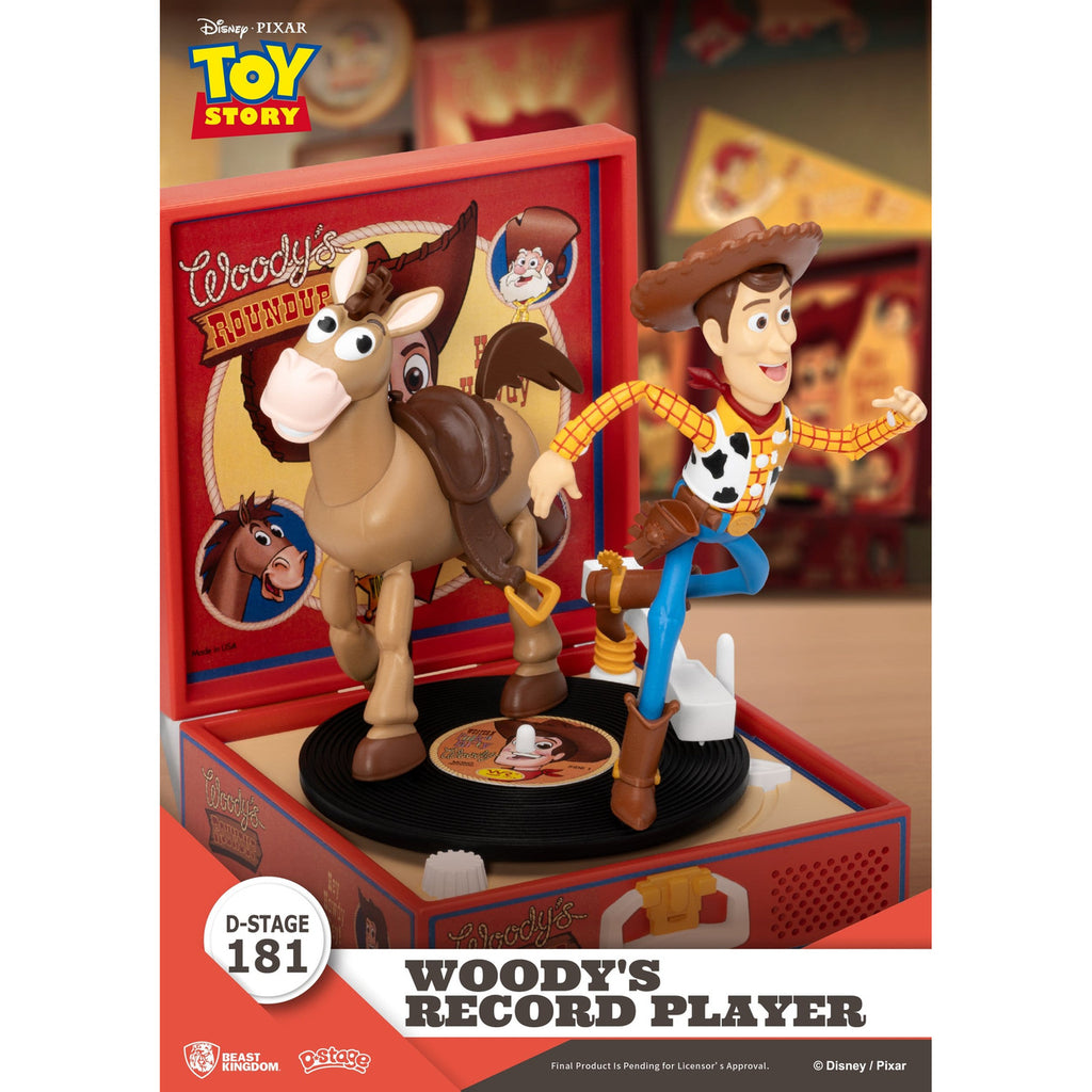 Produktbild Toy Story Record Player Series PVC Figur Woody's Record