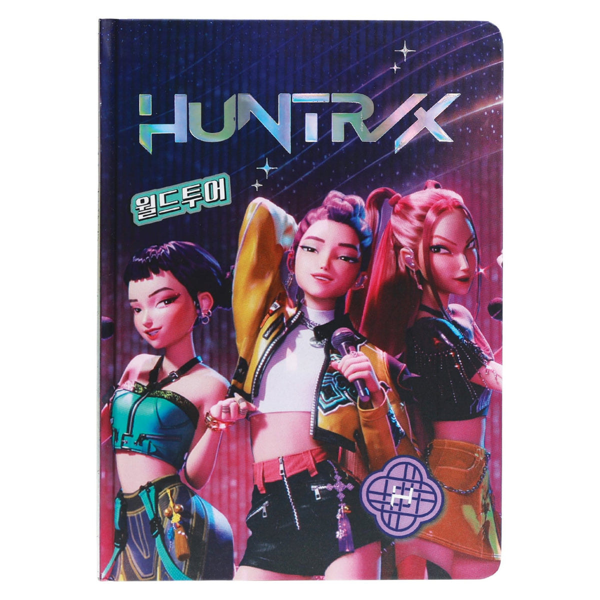 Produktbild KPop Demon Hunters A5 Notizbuch Huntr/x