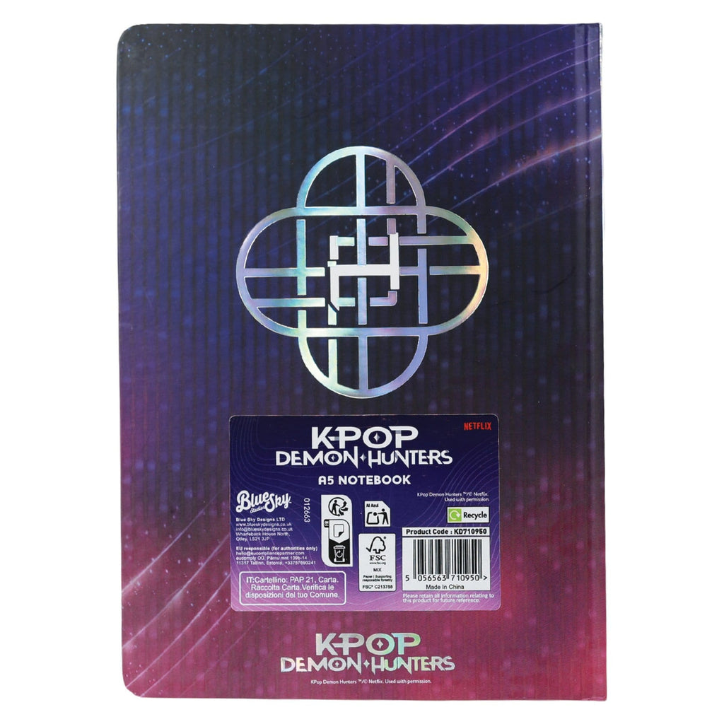 Produktbild KPop Demon Hunters A5 Notizbuch Huntr/x