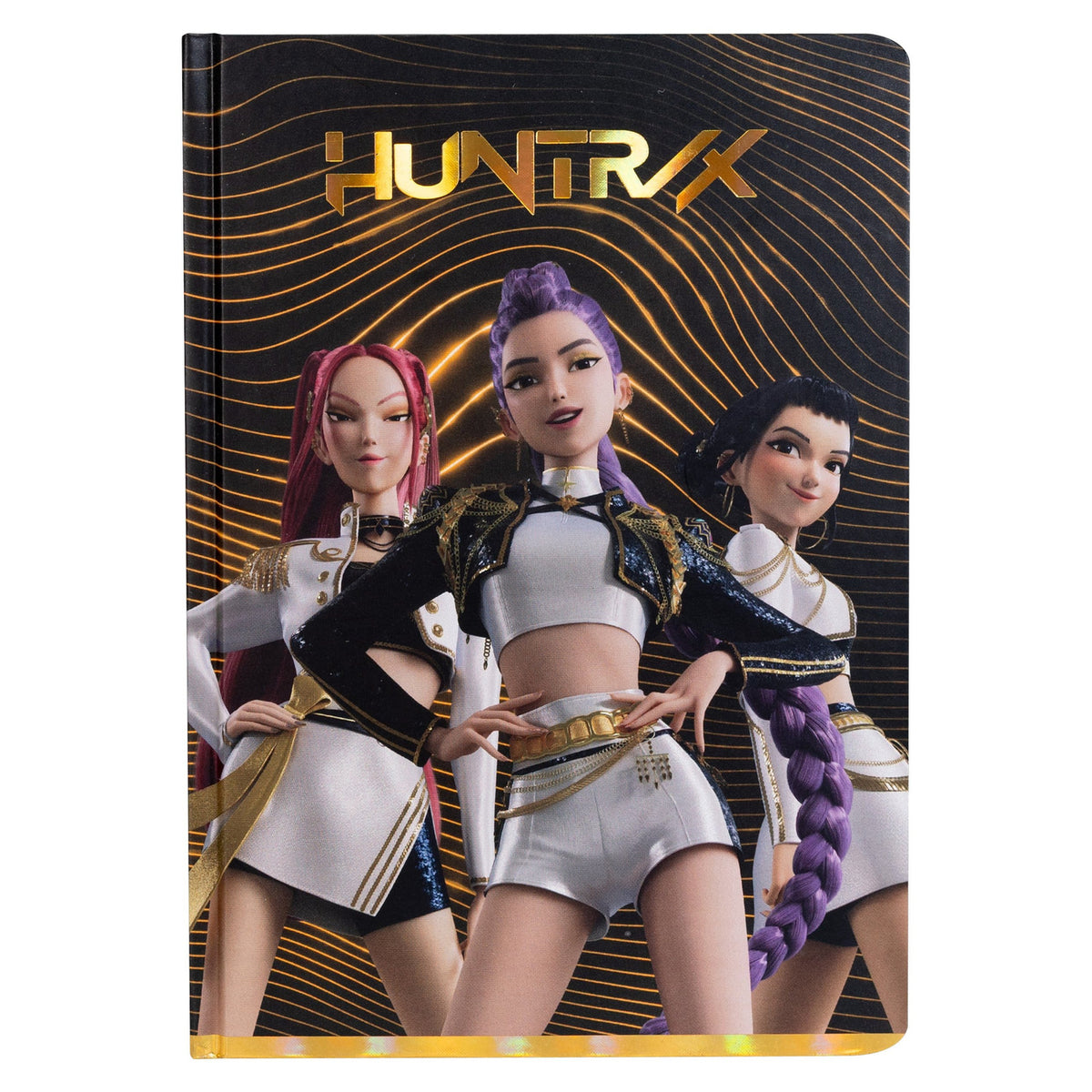 Produktbild KPop Demon Hunters A5 Notizbuch Golden