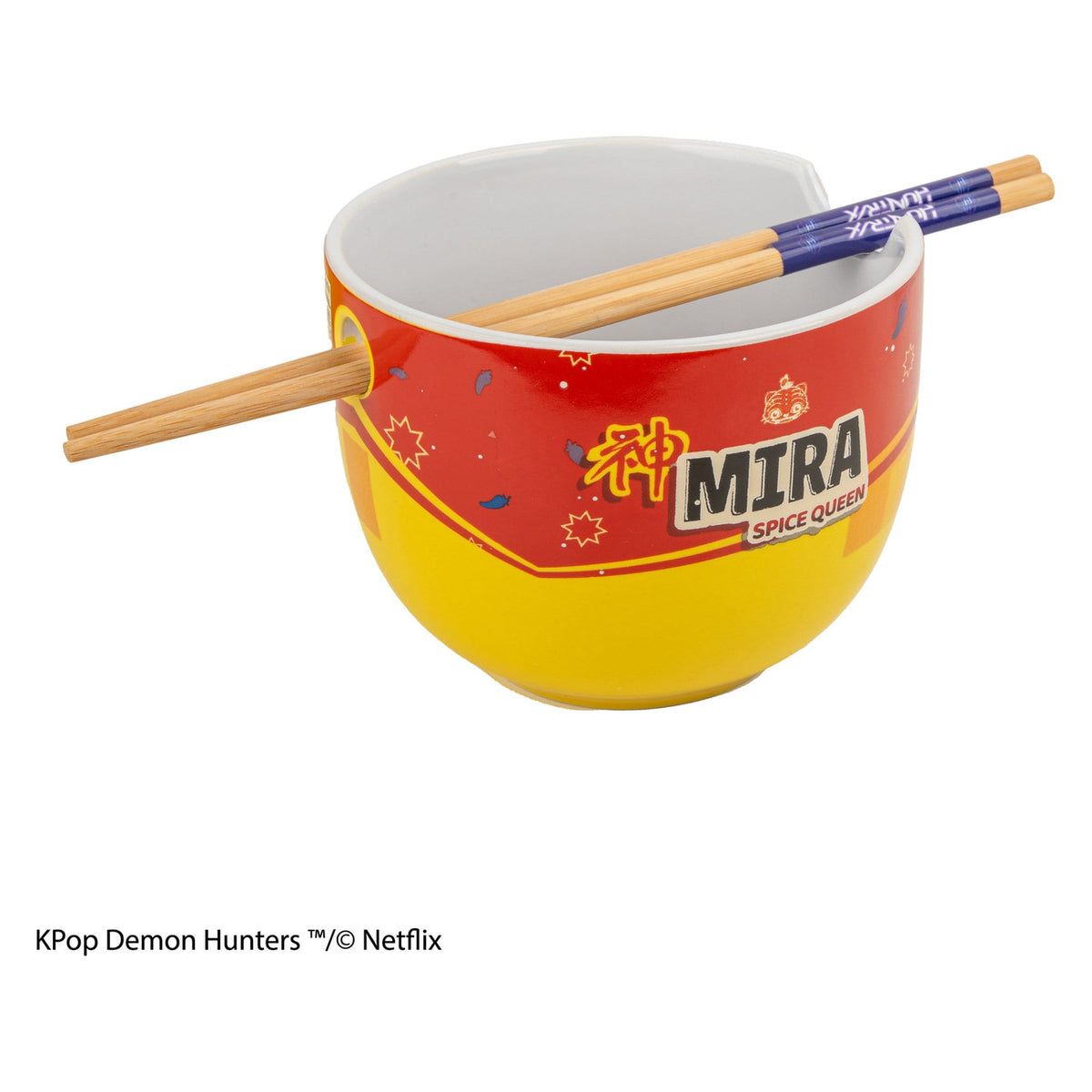 Produktbild KPop Demon Hunters Ramen-Schüssel mit Stäbchen Mira Spice