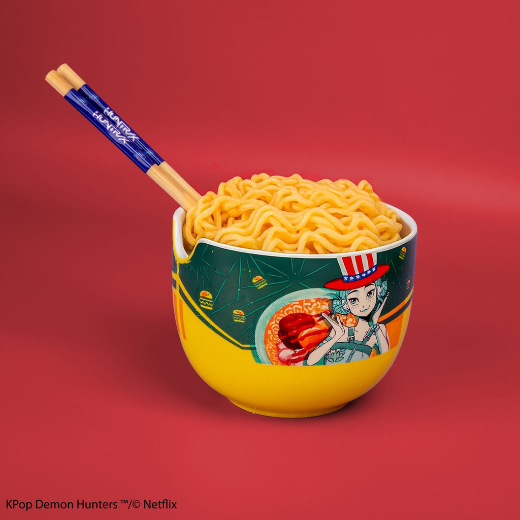 Produktbild KPop Demon Hunters Ramen-Schüssel mit Stäbchen Zoey