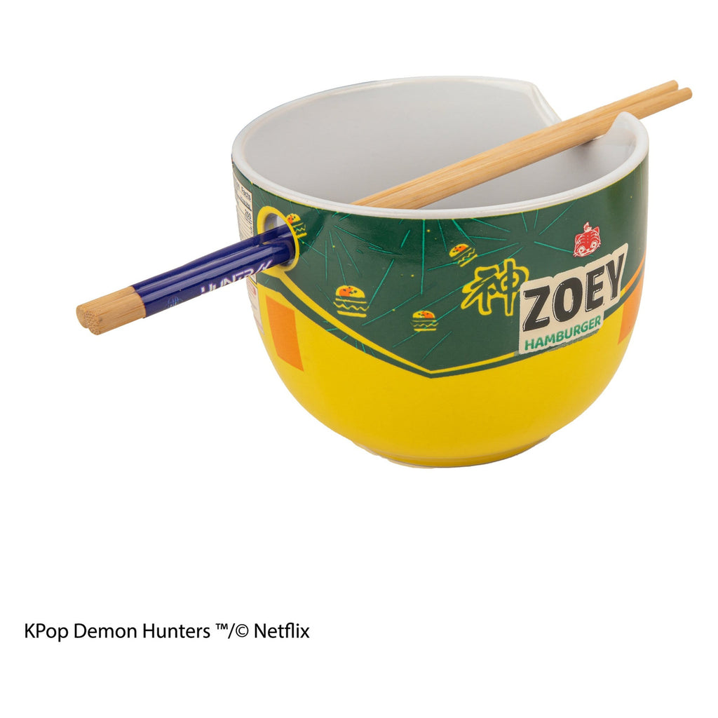 Produktbild KPop Demon Hunters Ramen-Schüssel mit Stäbchen Zoey