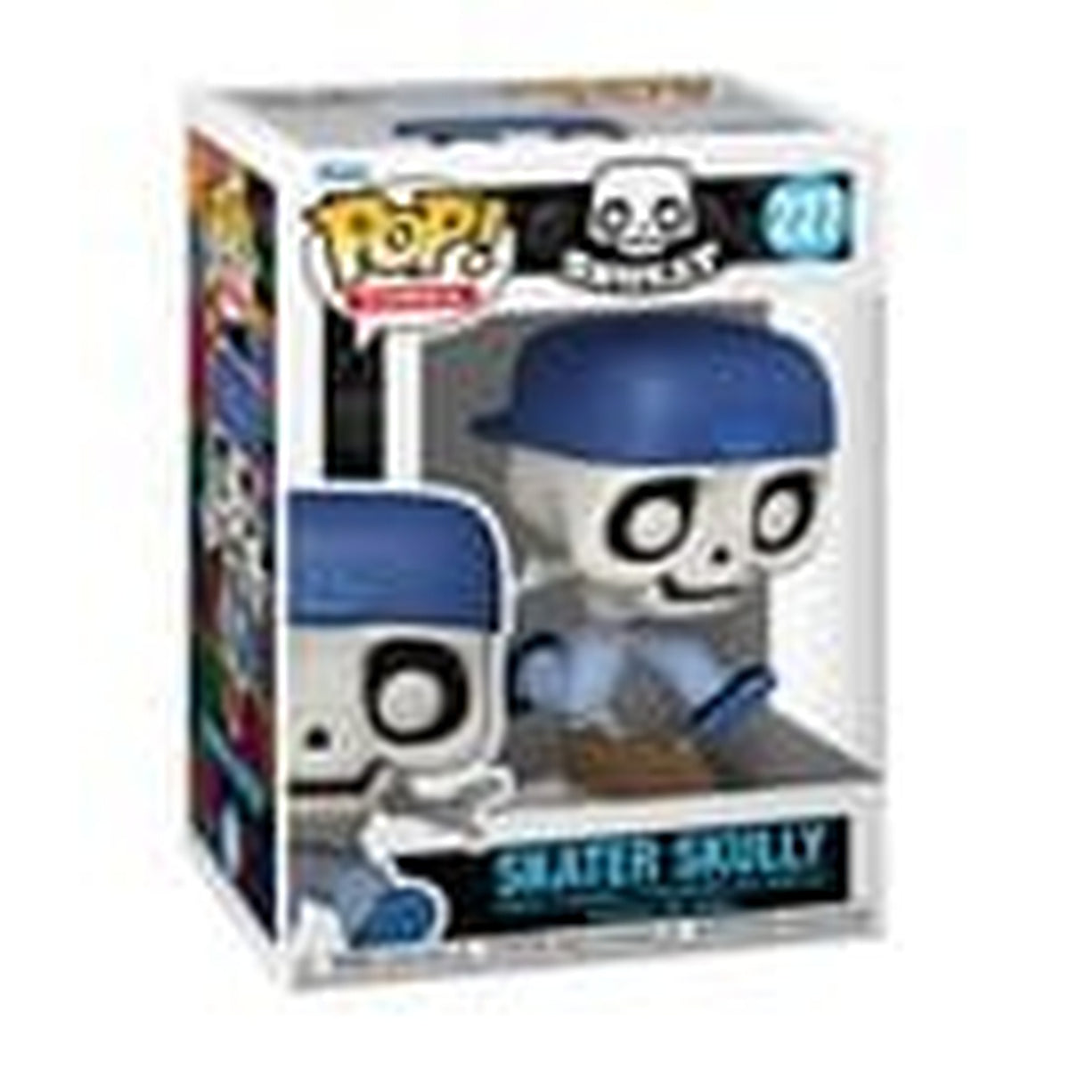 Produktbild Funko Legacy POP! Icons Vinyl Figur Skater Skully 9 cm